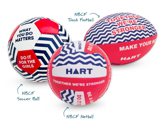 HART Sport's National Breast Cancer Foundation balls